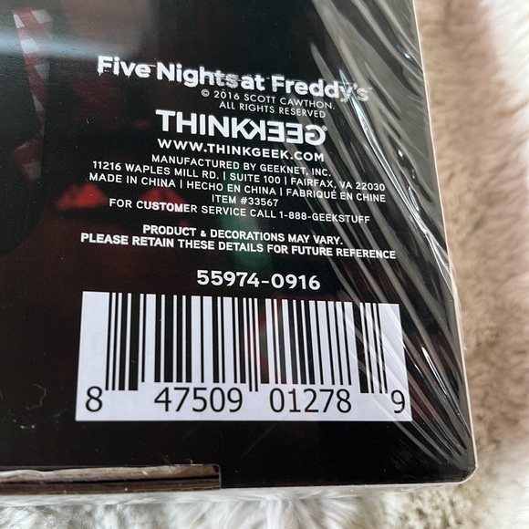 Kitchen New Sealed Five Nights At Freddys Freddy Fazbears Pizza Kit